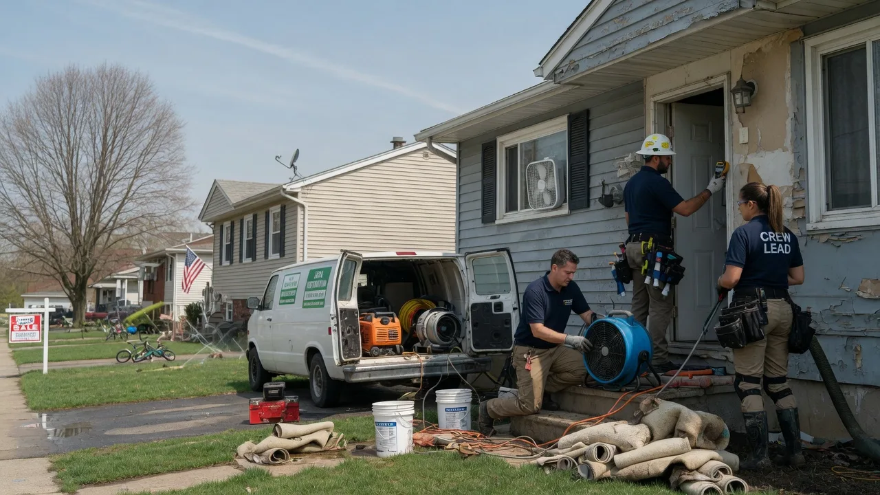 Flood Cleanup in Middleville, MI near me